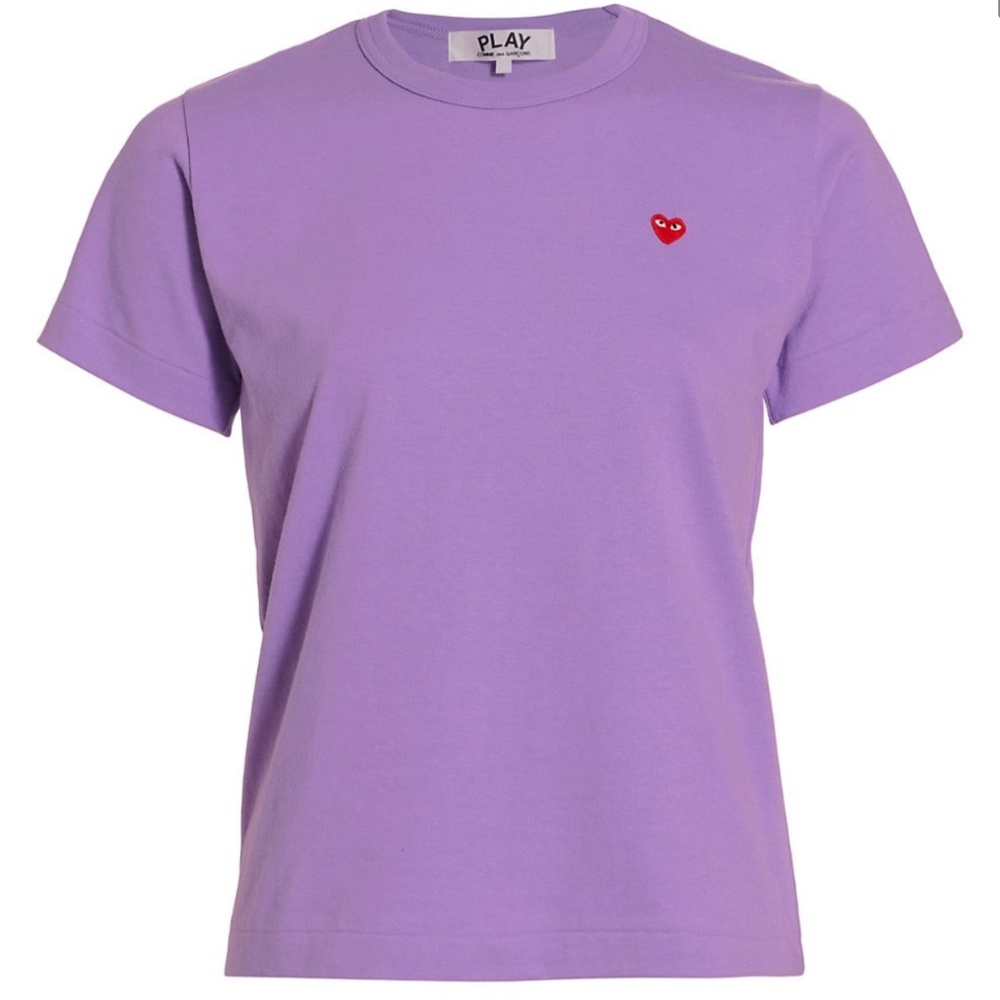 Comme des garçons CDG play logo t-shirt